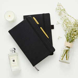 NOTEBOOK - SOFT COVER - 360 pages - BLACK