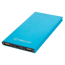 Load image into Gallery viewer, POWER BANK - 6000mAh - BLUE