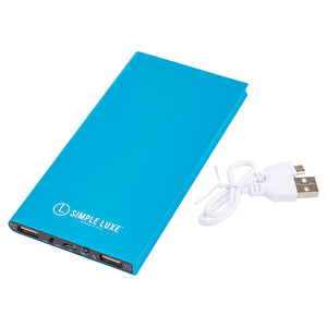 POWER BANK - 6000mAh - BLUE