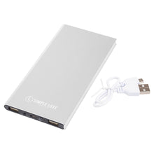 Load image into Gallery viewer, POWER BANK - 6000mAh - SILVER