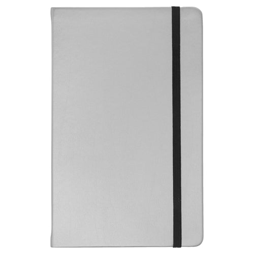 NOTEBOOK - HARD COVER - 192 pages - SILVER