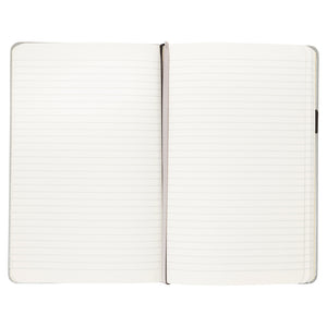 NOTEBOOK - HARD COVER - 192 pages - SILVER