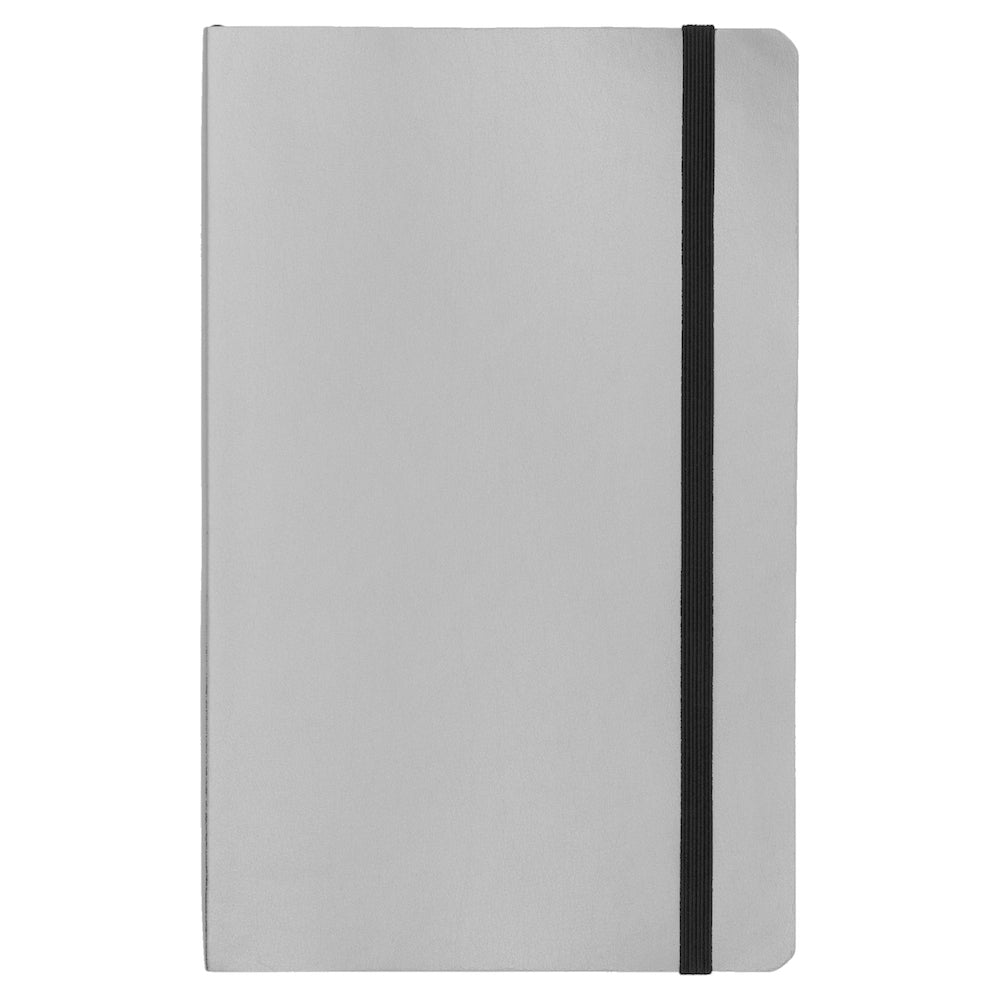 NOTEBOOK - SOFT COVER - 192 pages - SILVER