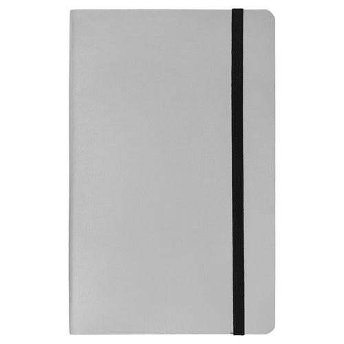 NOTEBOOK - SOFT COVER - 360 pages - SILVER