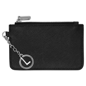 SMALL COIN & CARD POUCH - BLACK